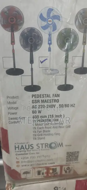 GSR Pedestal Fan