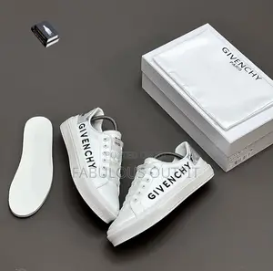 Photo - Original Givenchy Paris White/Black Luxury Sneakers