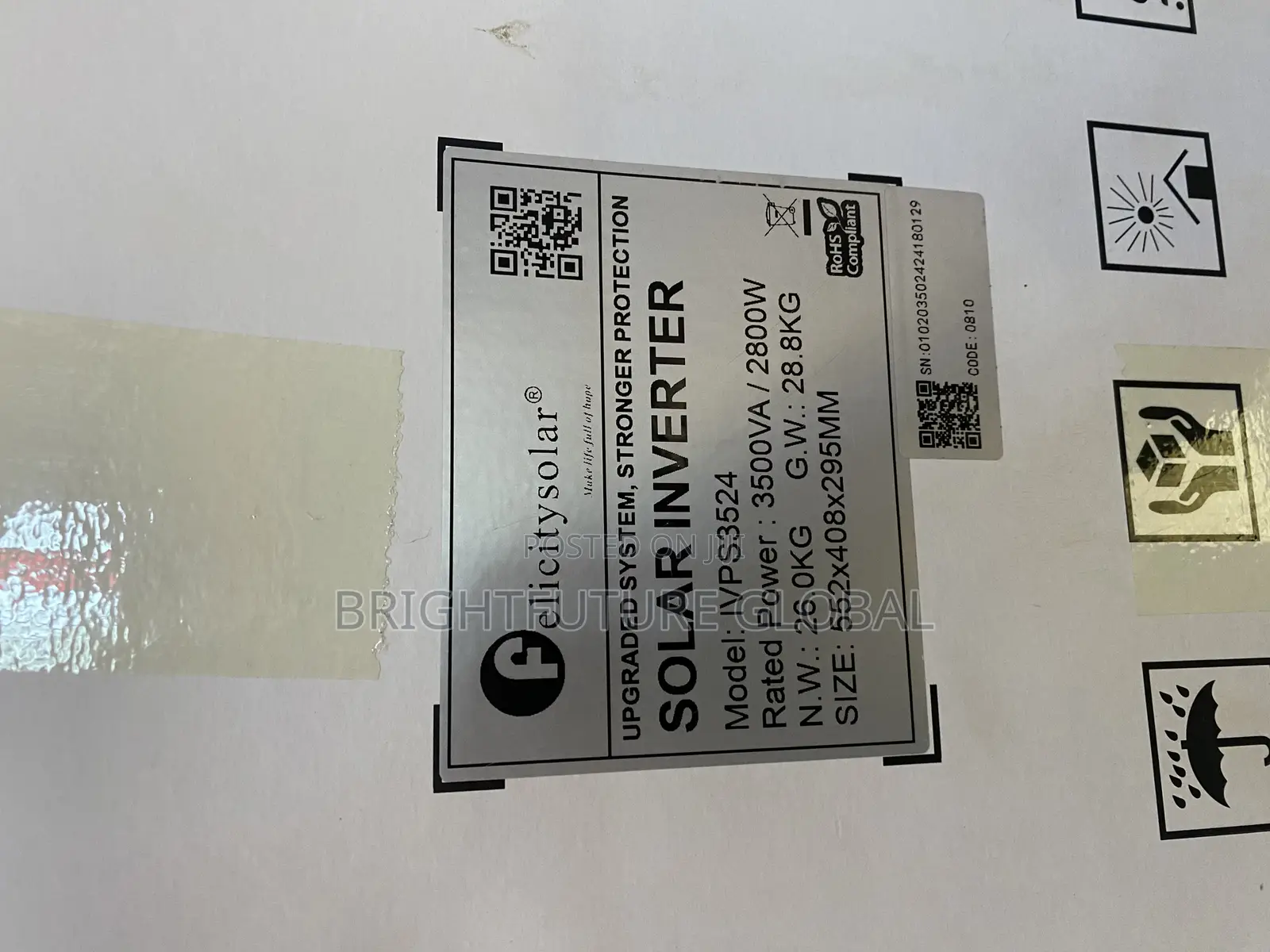 Felicity 3.5kva Inverter