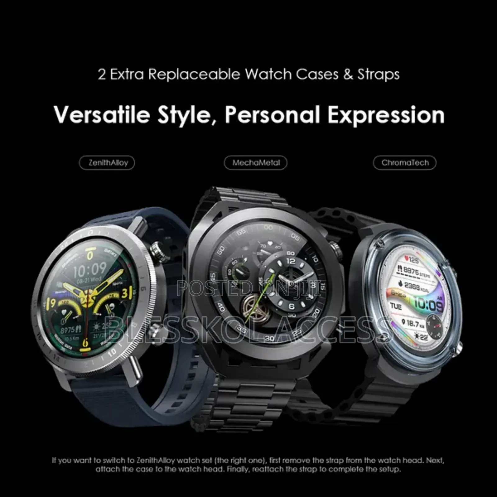 Oraimo Watch Pro X 1.43'' Amoled Ip68 Smart Watch