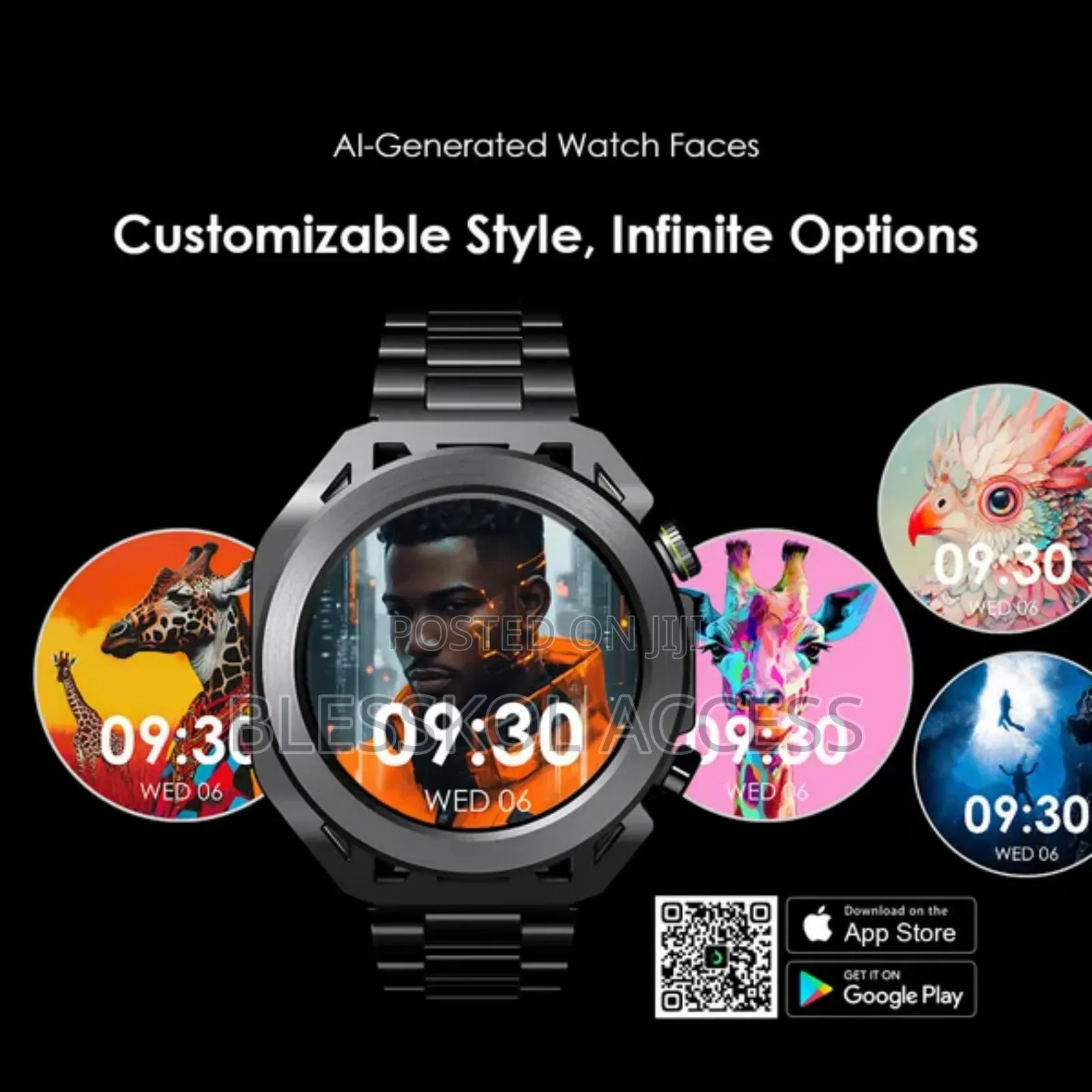 Oraimo Watch Pro X 1.43'' Amoled Ip68 Smart Watch