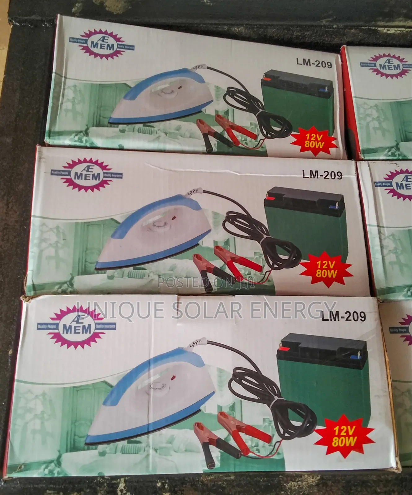 12v 80w Solar Pressing Iron