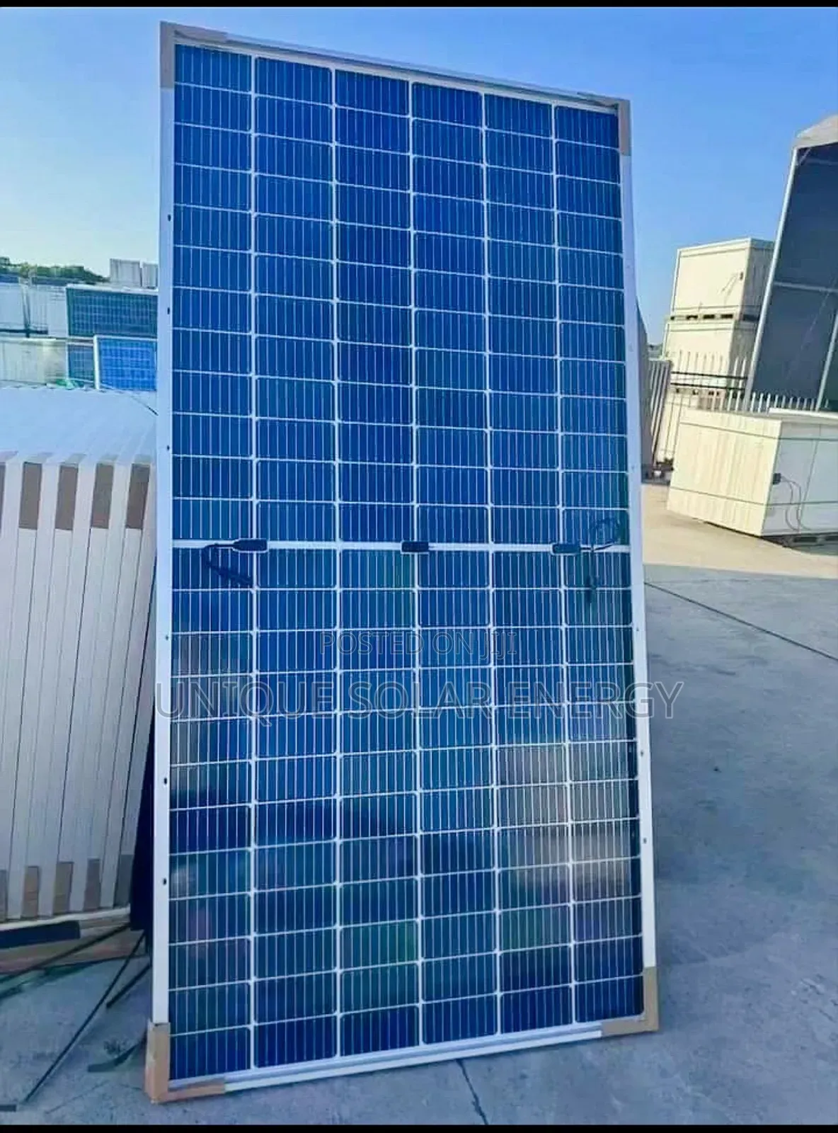 550w Bificial Panel