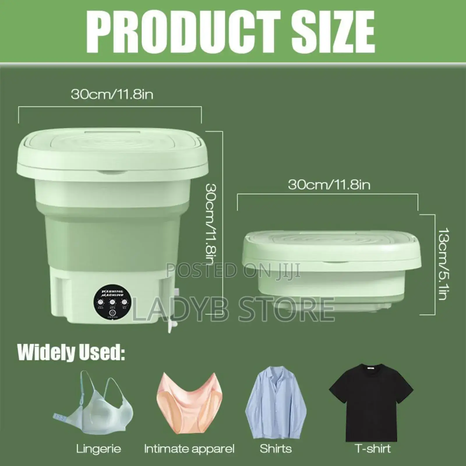 Foldable Mini Washing Machine