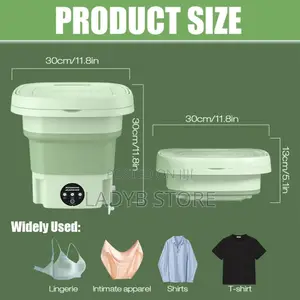 Foldable Mini Washing Machine