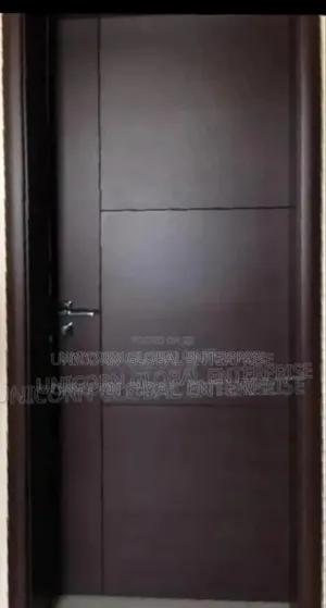 Wooden Door With 9 Inches Archtried Frame