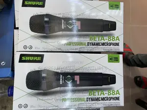Beta 666 & Beta 88a Shure Wired Microphone