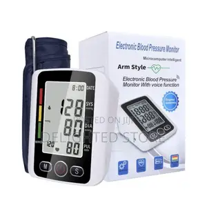 Battery/Electric Operated (Voiced) Blood Pressure Monitor