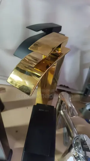 Golden Long Mixer Tap