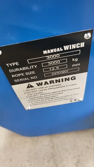 3ton Manual Hand Winch