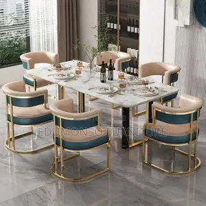 Photo - Upscale Contemporary Gold Accent Chair (High-End Design