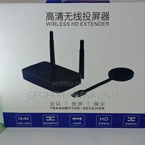 Wireless Hdmi Extender100m–5.3ghz Hdmi Transmitter Receiver