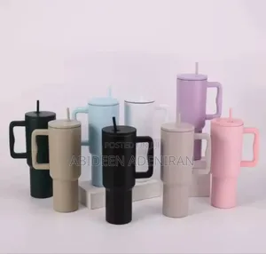 Photo - Quality Stainless Steel Simple Solid Color Thermos Cup