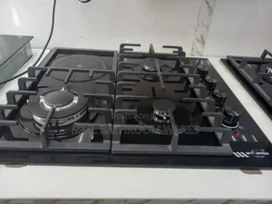 Photo - 3 Burner + 1 Electric Built-in Gas Cooker