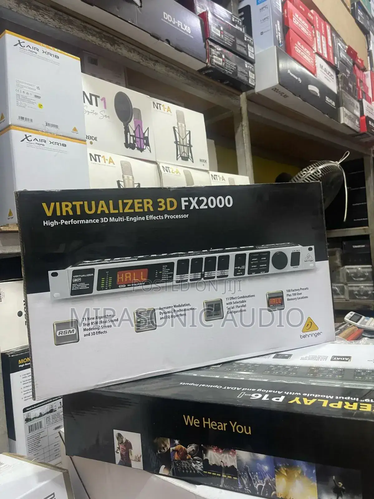 Behringer Virtualizer 3d Fx2000 Rackmount Effects Processor
