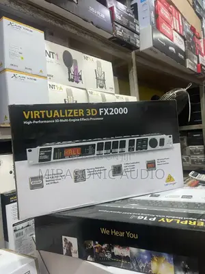Behringer Virtualizer 3d Fx2000 Rackmount Effects Processor