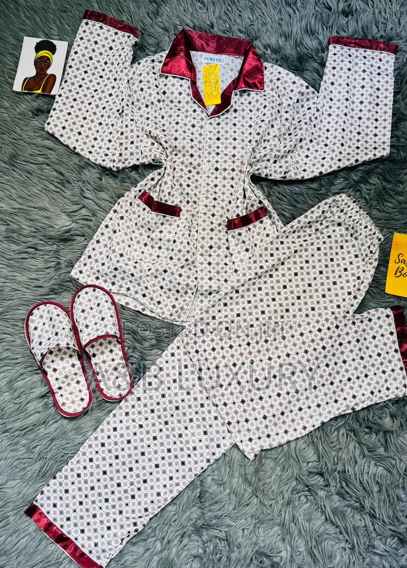 3 Pieces Slipper Pyjamas
