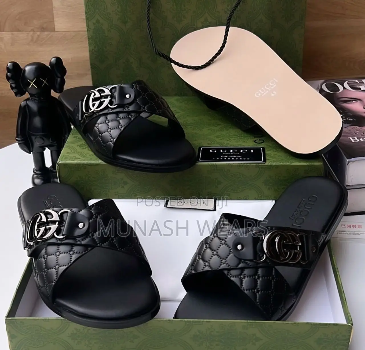 Gucci Leather Slipers 40-46