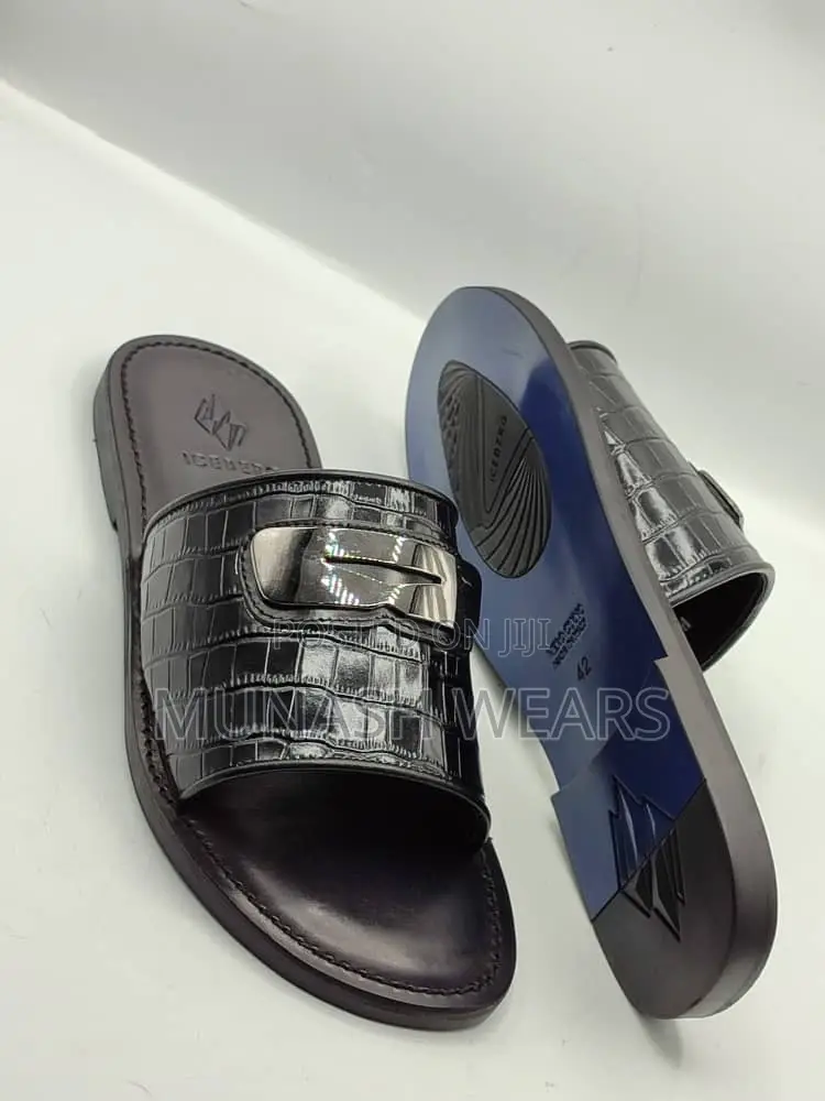 Italian Leather Slipers