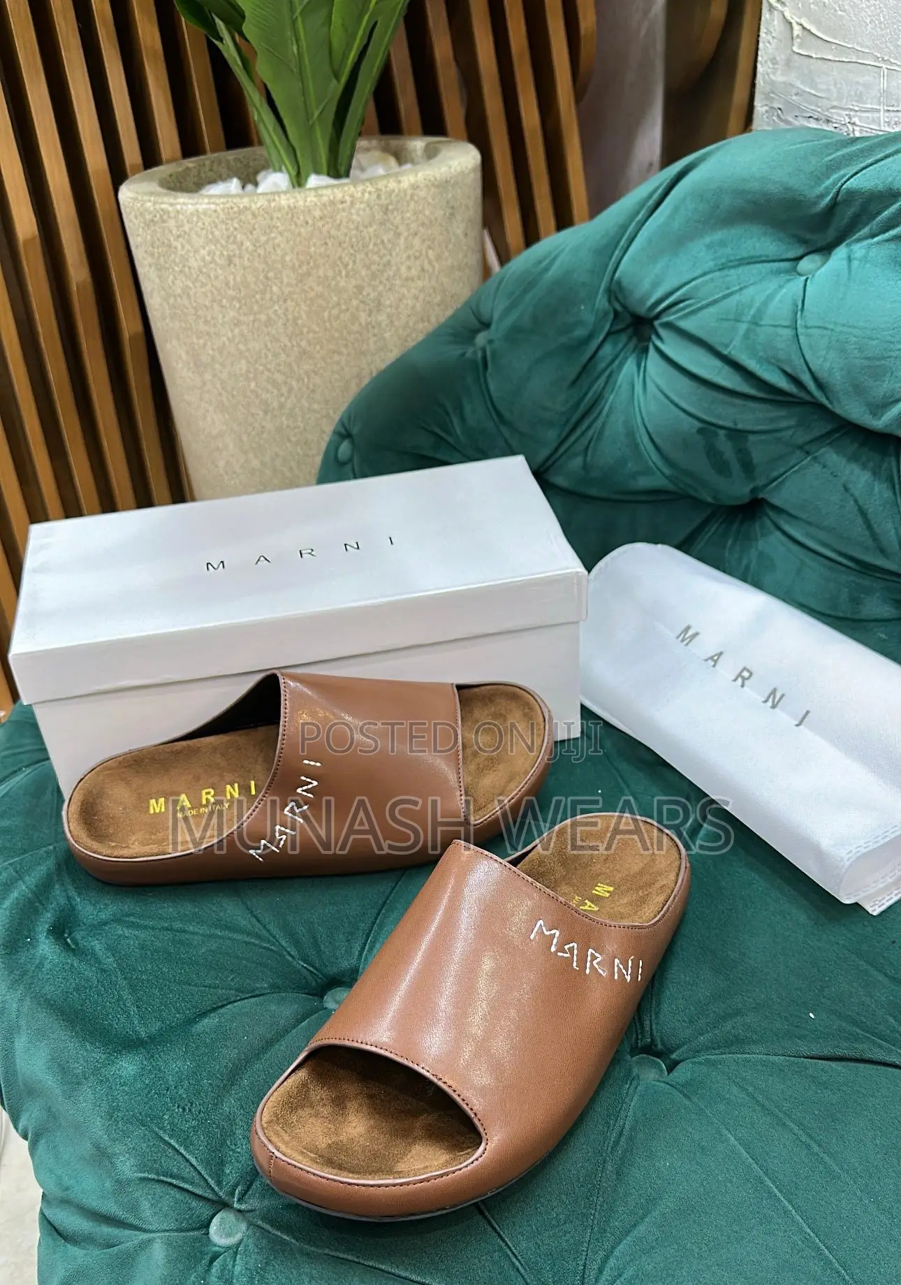 Marni Leather Half Shoe