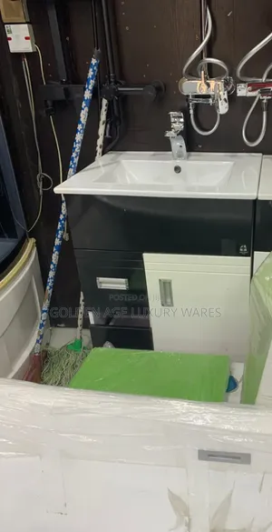 Black and White Toma Cabinet