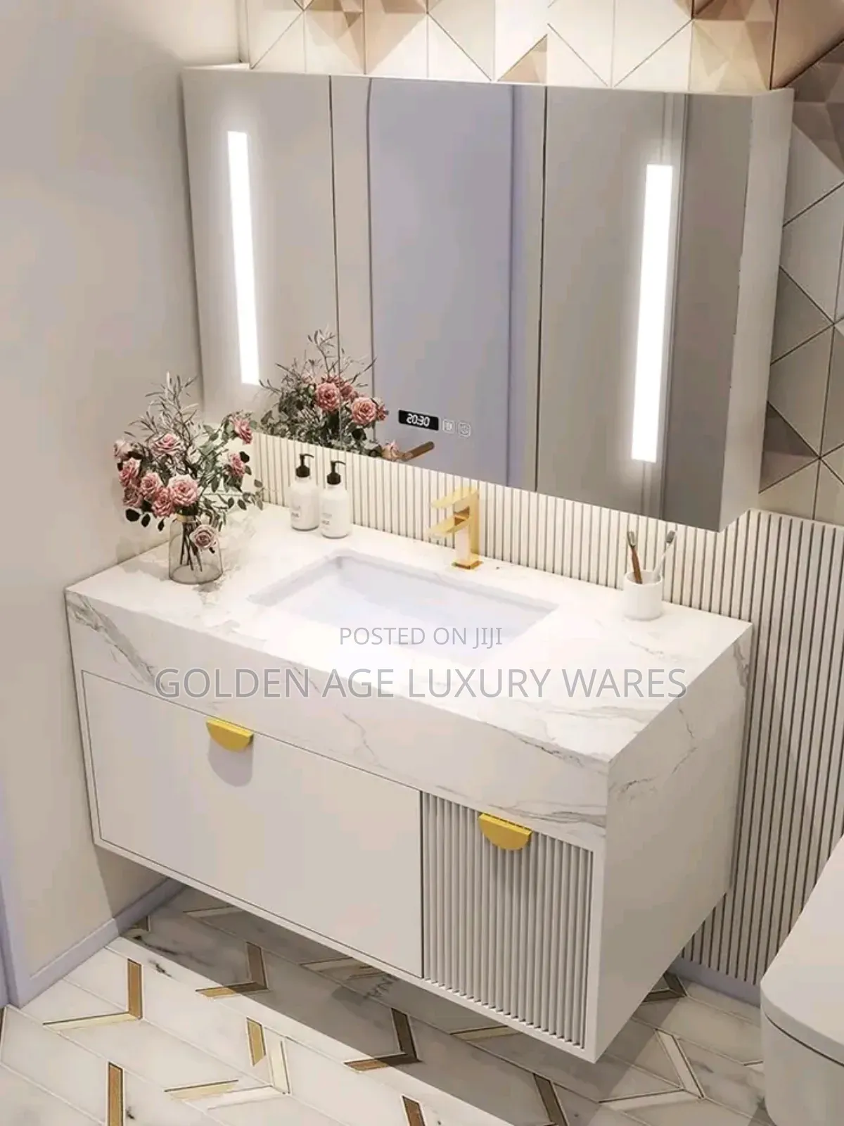 Executive Bathroom Cabinet Basin