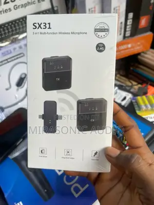 Sx31 Smartphone Wireless Microphone Two Connector