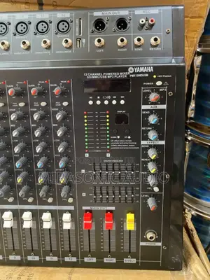 Yamaha 12 Channels Powered Mixer Amplifier Bluetooth/Usb