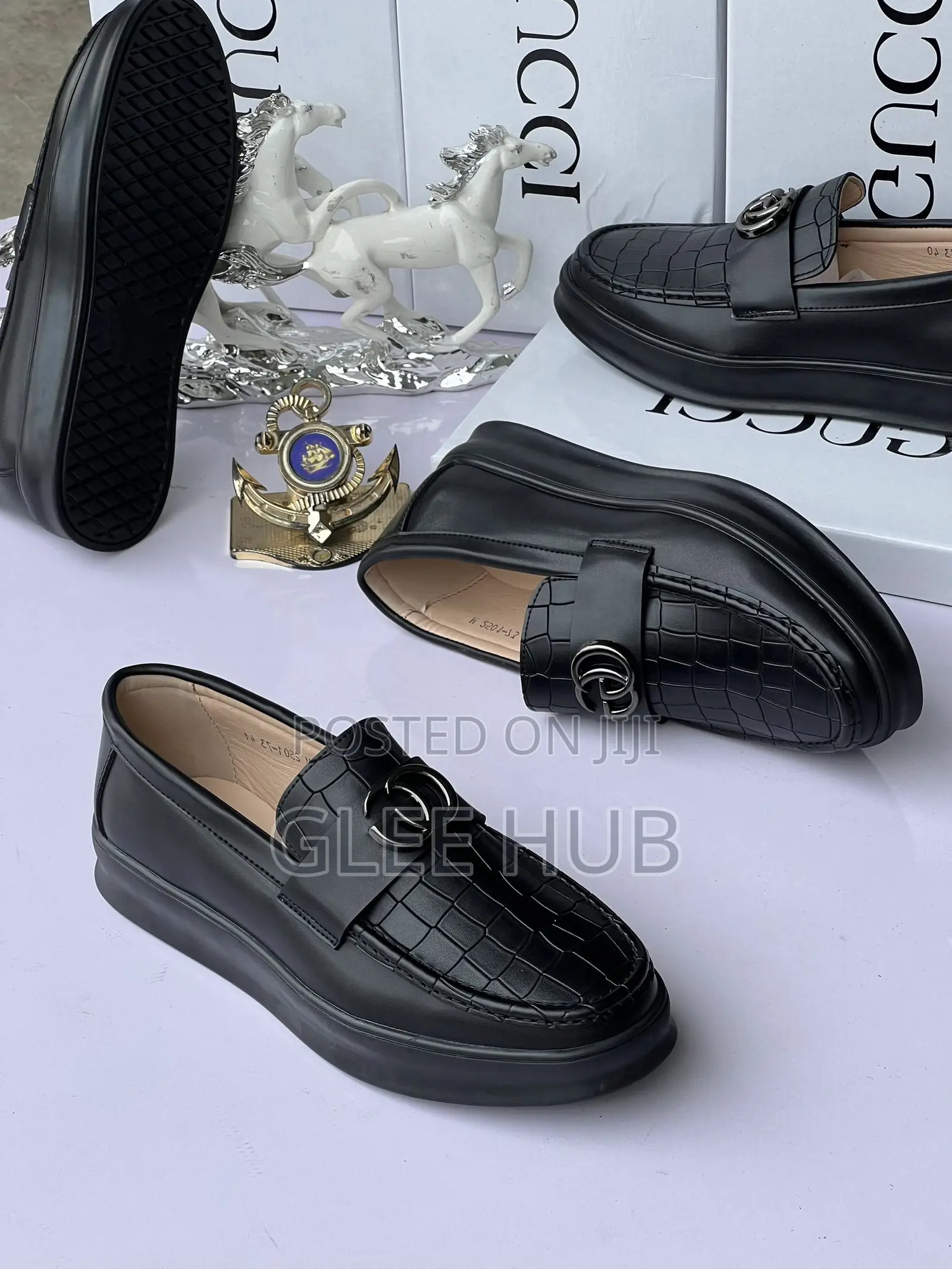 Gucci Patterned Loafers