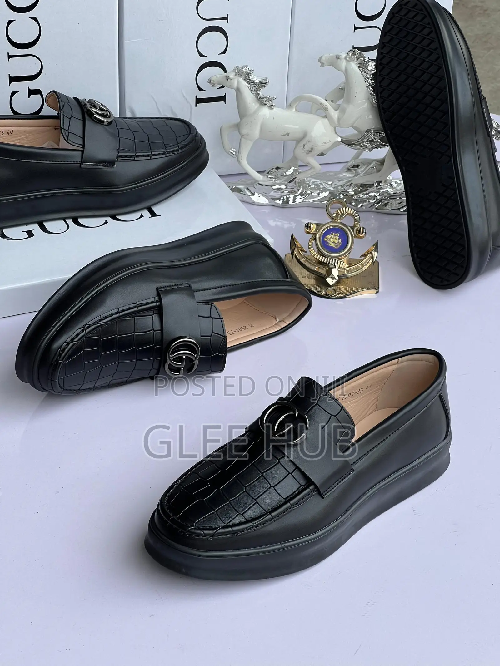 Gucci Patterned Loafers