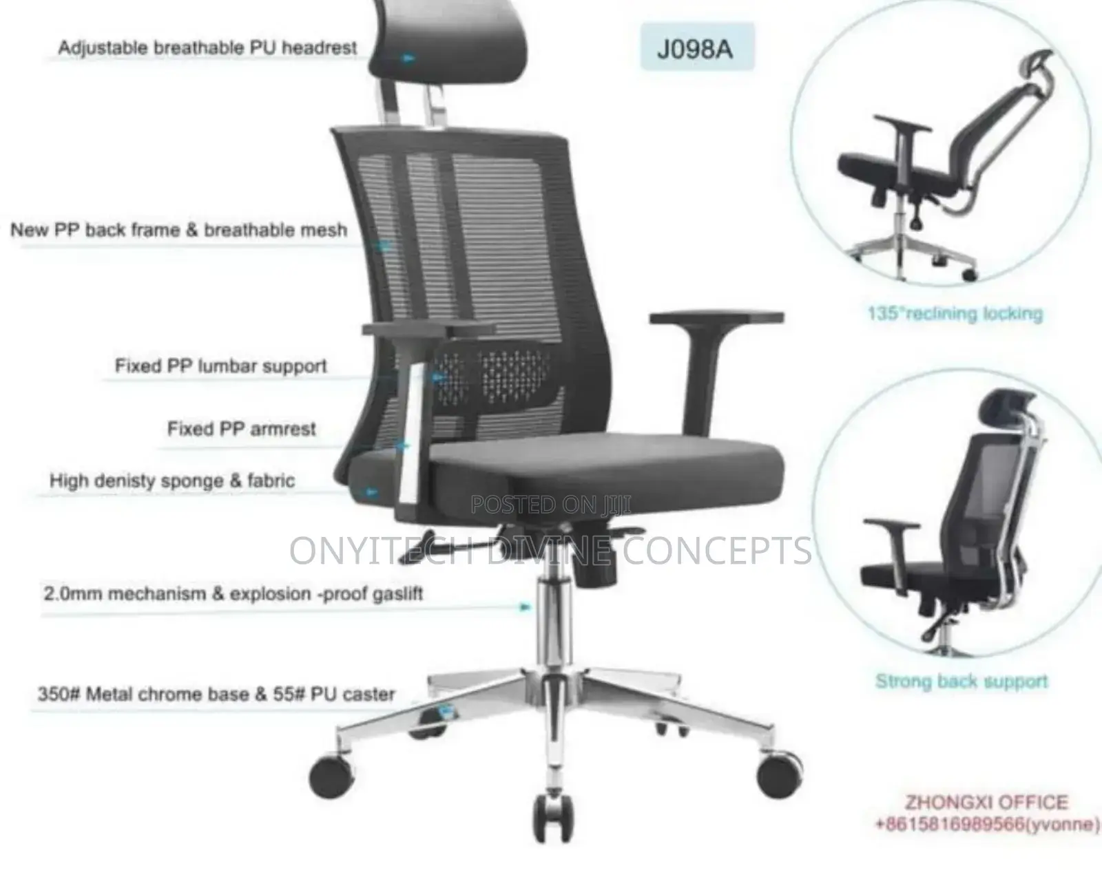 Executive Office Net Chair