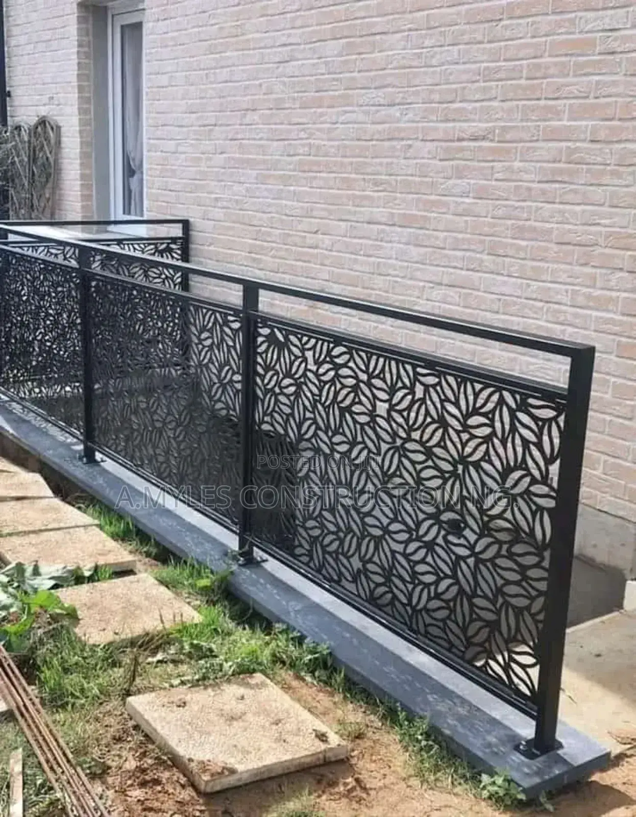 Laser Cut Black
