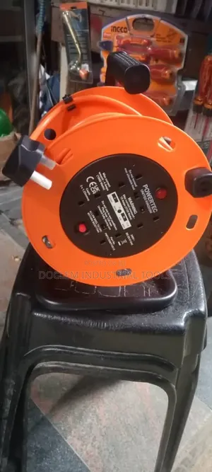 50meter Powertec Extension Cable Reel 13amps