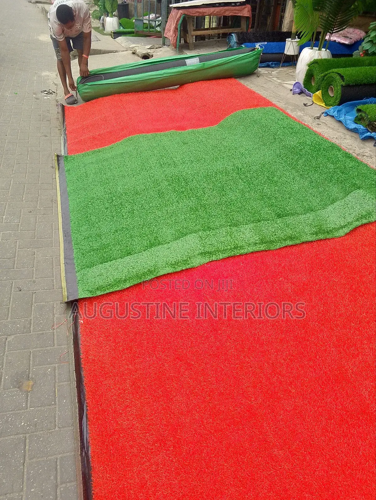 High Quality Artificial Design Grass Rug 30mm