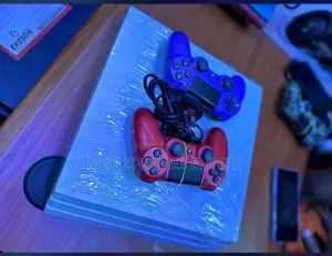 Ps4 Pro + 2 Pads 10 Games Includes Both Fc25, Mk,Gta More