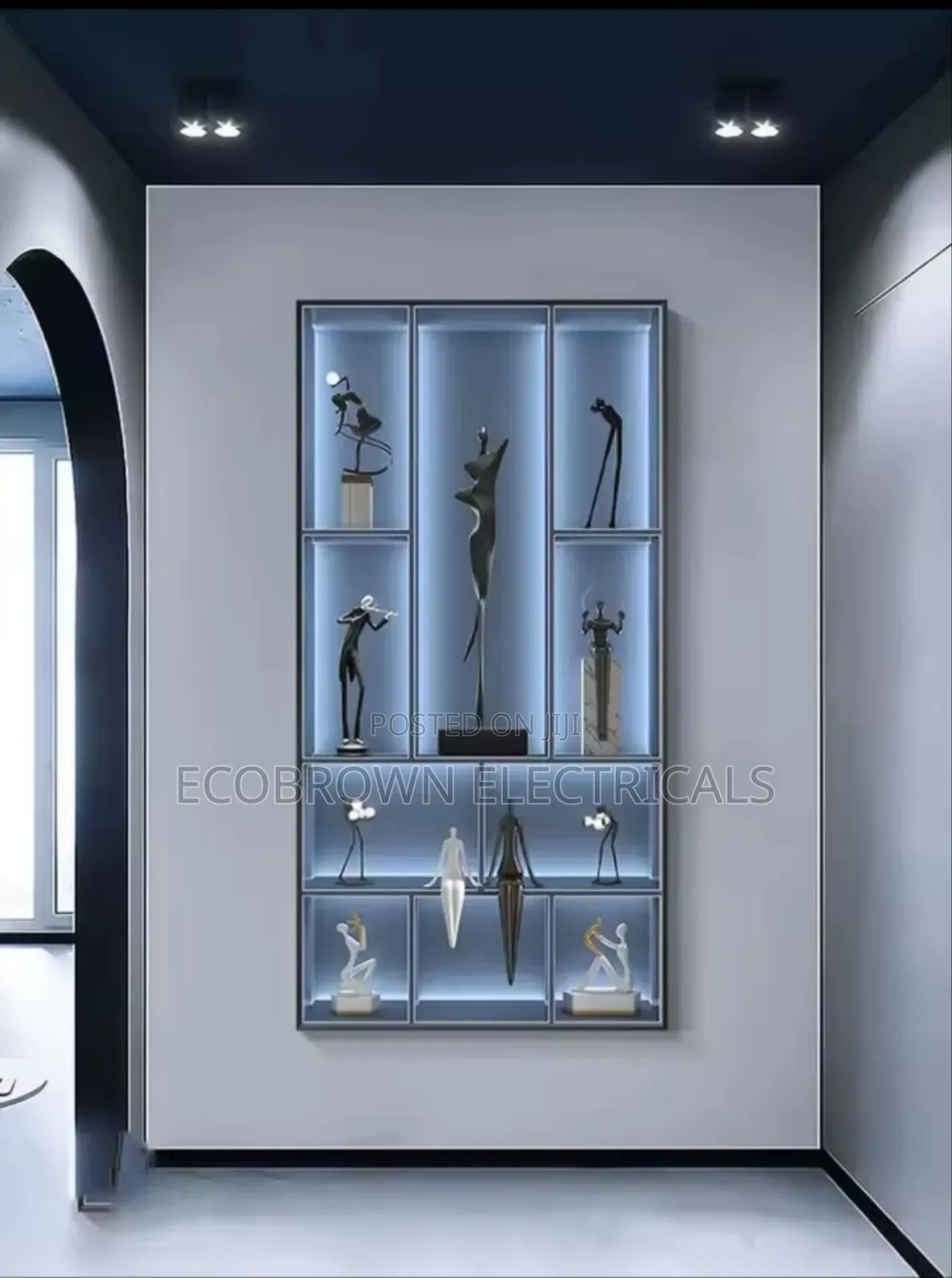 Led Wall Art Interior Frame Design Decor With Remote
