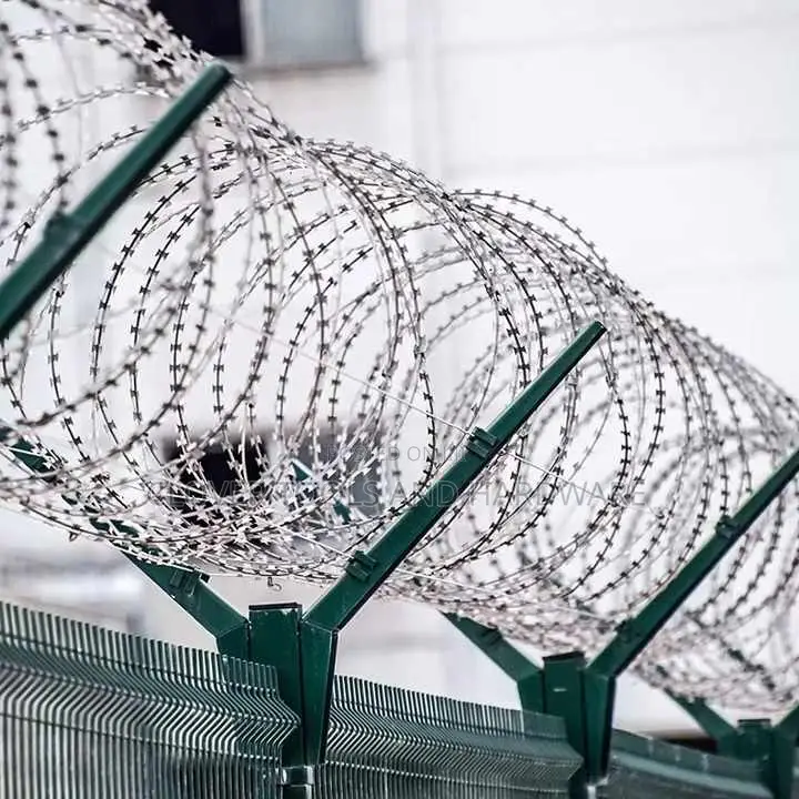 Galvanized Razor Wire / Razor Barbed Wire