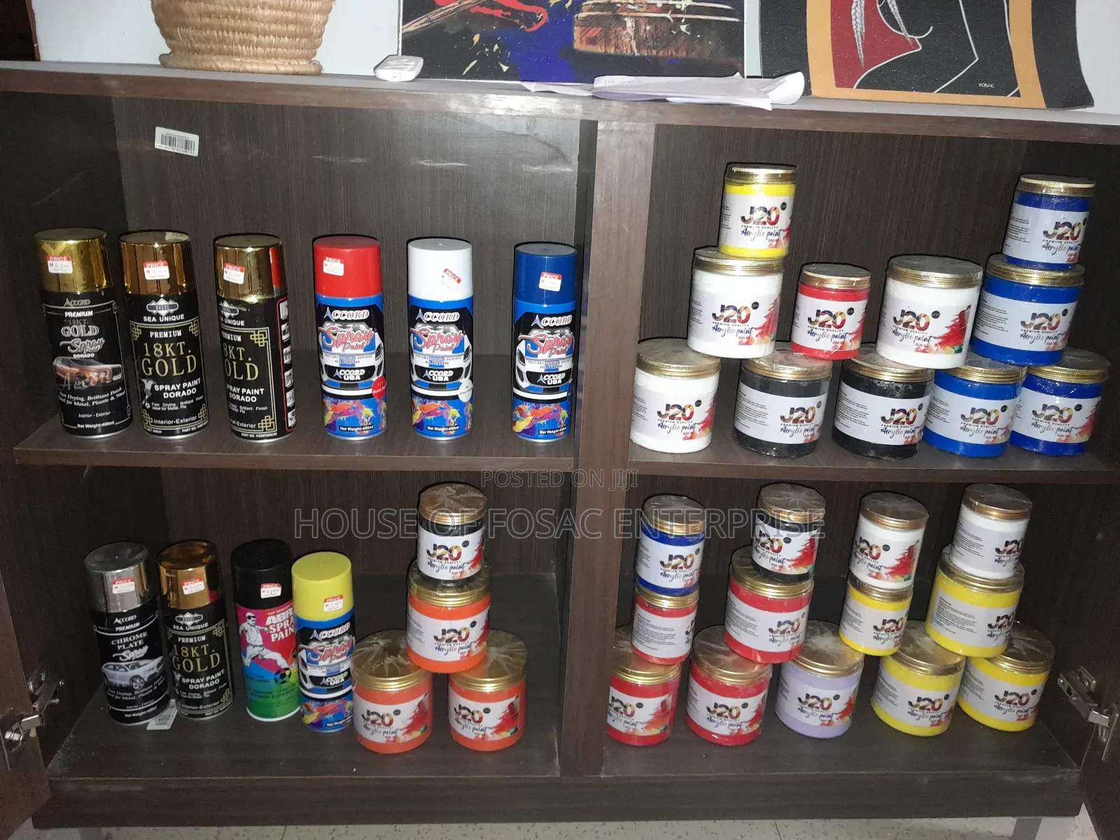 Acrylic Paints (250g, 500g, Set of 24, 3ml for Sip Paint)