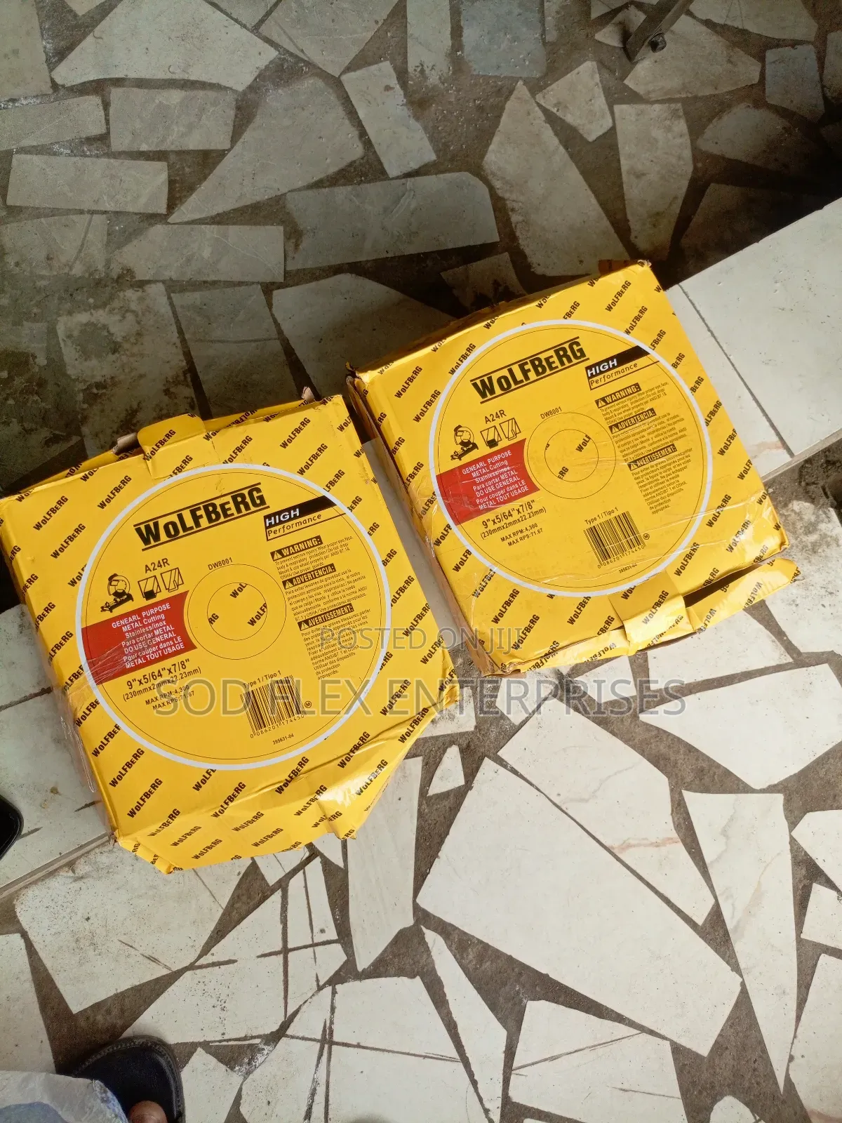 9" Wolfberg Industrial Cutting Disc