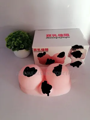 Men Breast Masturbator Aircraft Cup Simulation Vagina Toy
