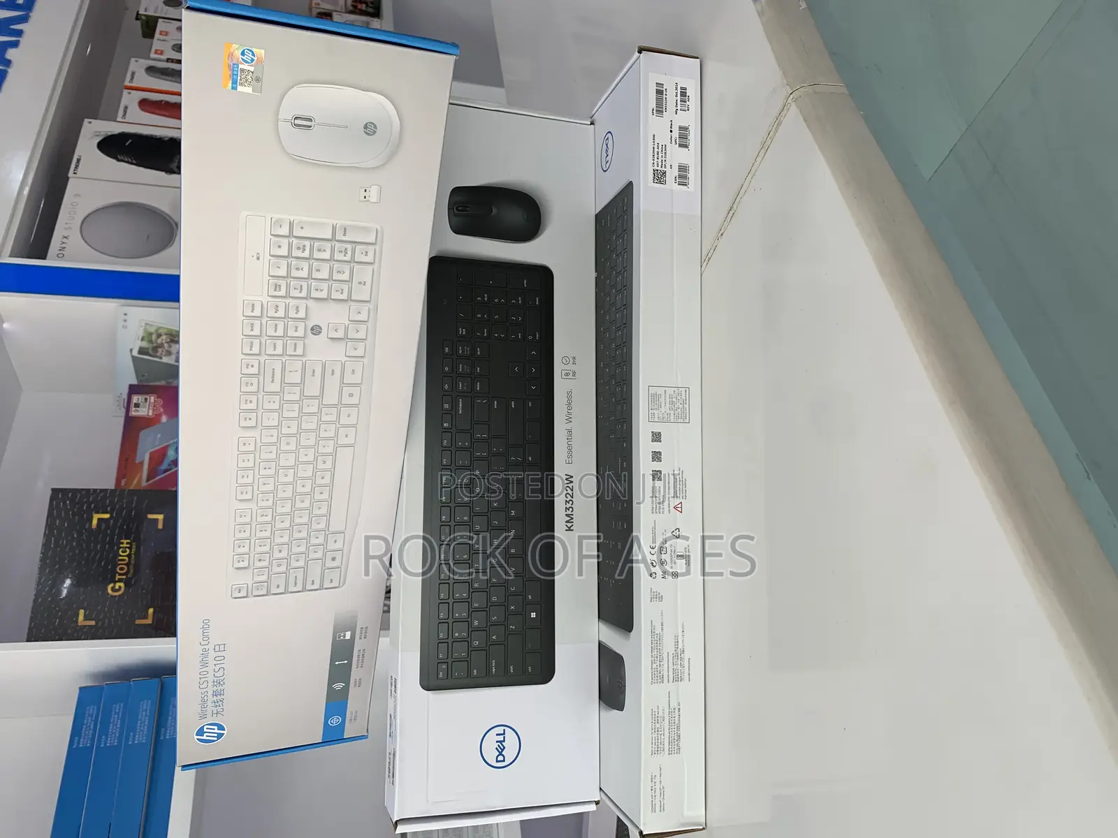 Hp and Dell Keyboard Combo