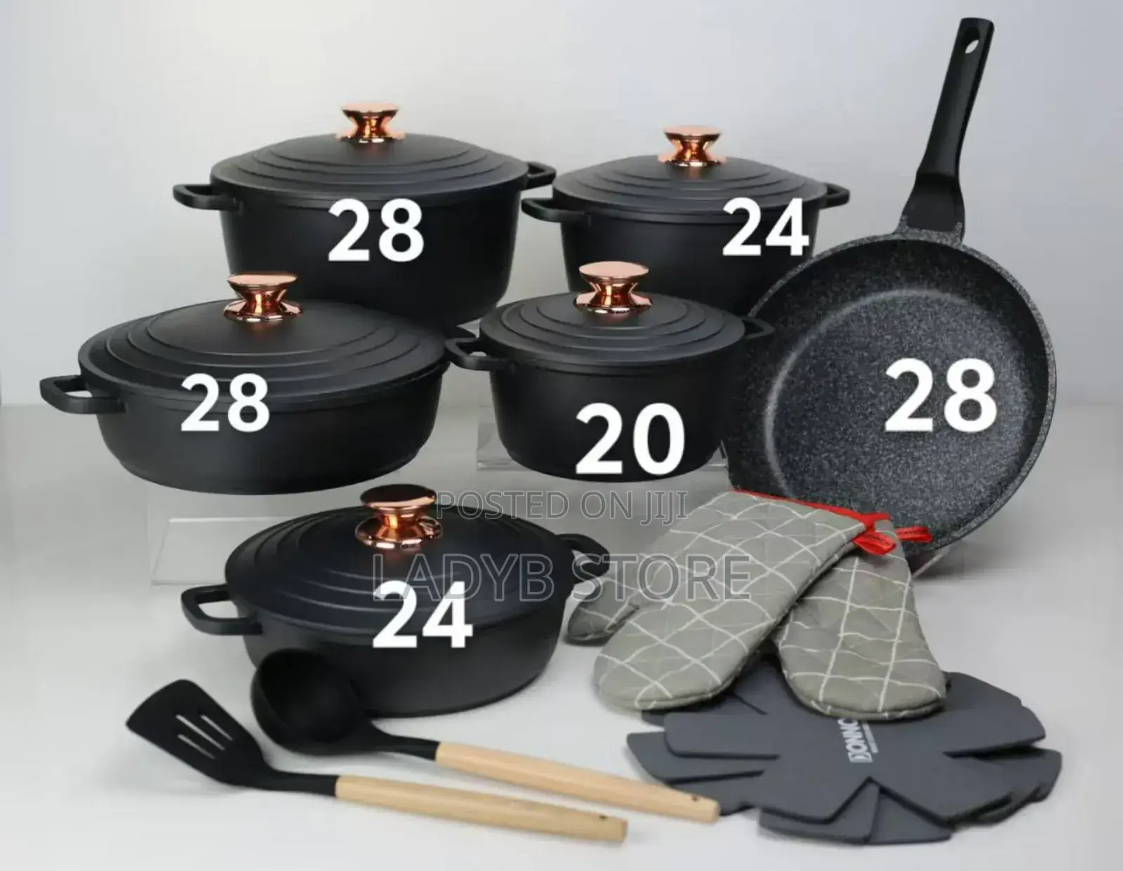 6set With Accessories Donnor Pot Set