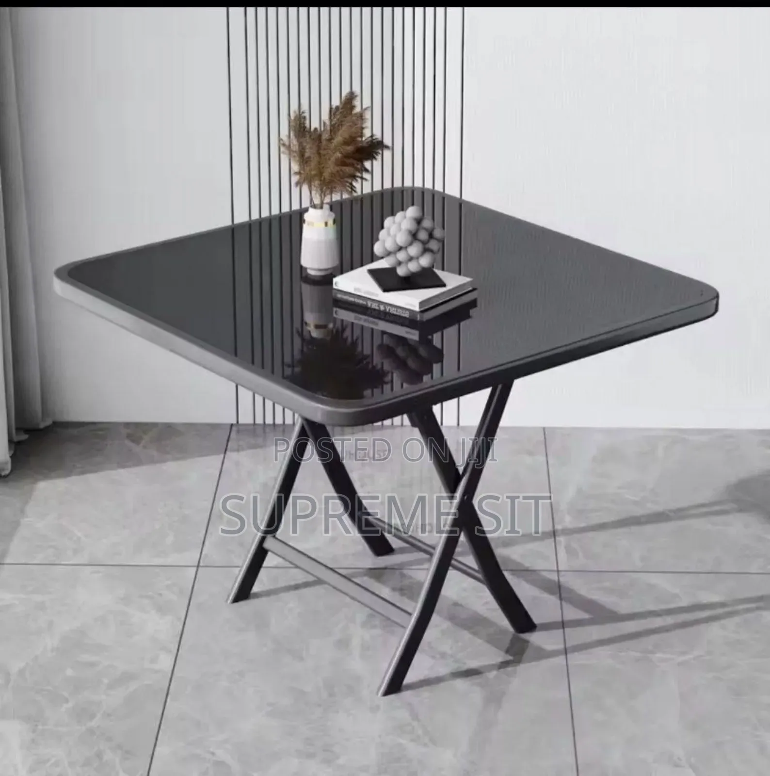 Quality Foldable Glass Table
