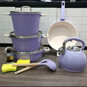 12pcs Uakeen Granite Pot Set