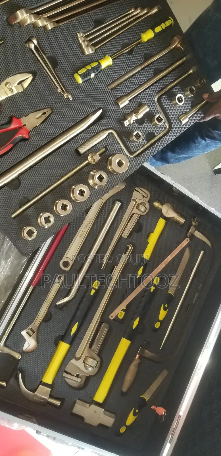 Complete Brass Tools Box