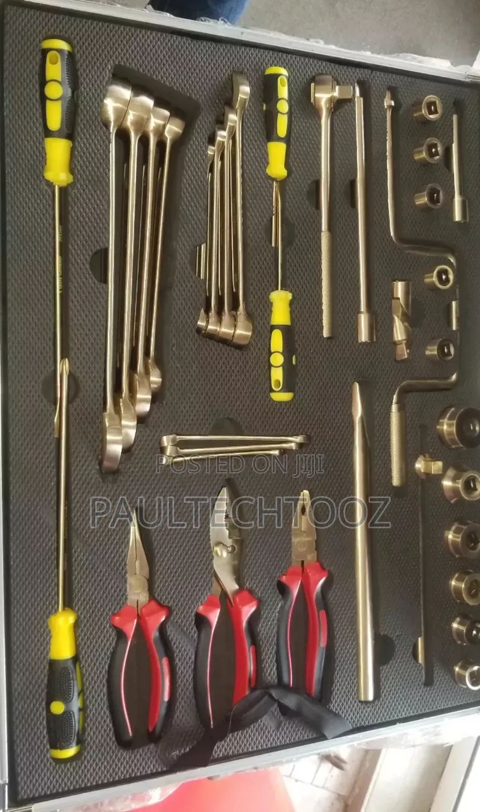 Complete Brass Tools Box