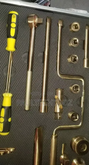 Complete Brass Tools Box