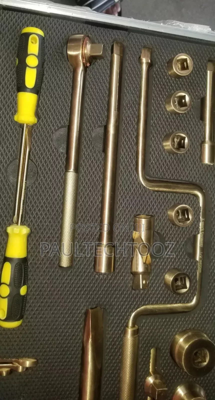 Complete Brass Tools Box