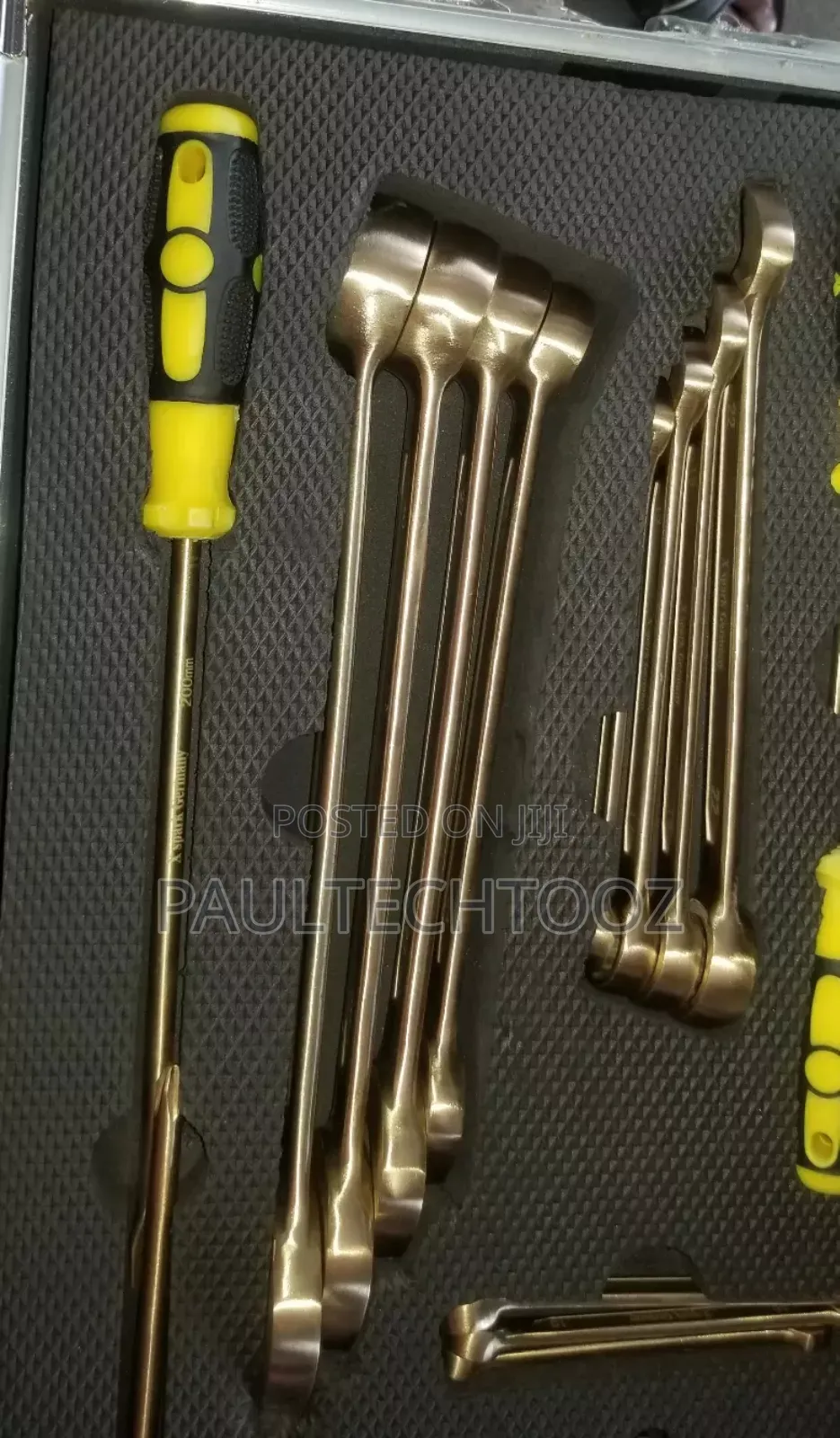 Complete Brass Tools Box