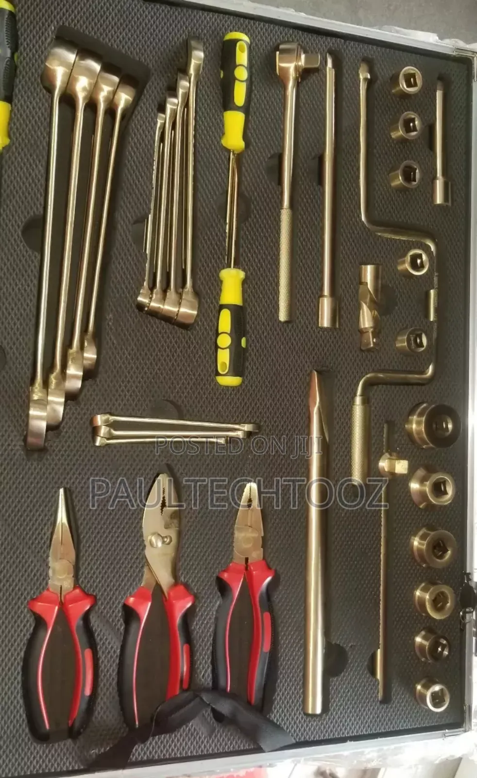 Complete Brass Tools Box